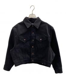 I'm here:（アイムヒアー）の古着「1"Zip:Denim Jacket - ジャケット」｜ブラック