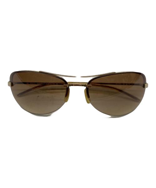 DOLCE & GABBANA（ドルチェ＆ガッバーナ）DOLCE & GABBANA (ドルチェ＆ガッバーナ) ダブルブリッジ ブラック×ゴールド サイズ:184 62□16の古着・服飾アイテム