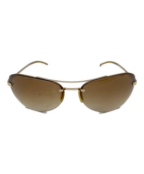 DOLCE & GABBANA（ドルチェ＆ガッバーナ）DOLCE & GABBANA (ドルチェ＆ガッバーナ) ダブルブリッジ ブラック×ゴールド サイズ:184 62□16の古着・服飾アイテム