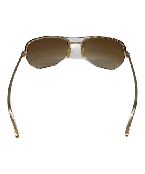 DOLCE & GABBANA（ドルチェ＆ガッバーナ）DOLCE & GABBANA (ドルチェ＆ガッバーナ) ダブルブリッジ ブラック×ゴールド サイズ:184 62□16の古着・服飾アイテム