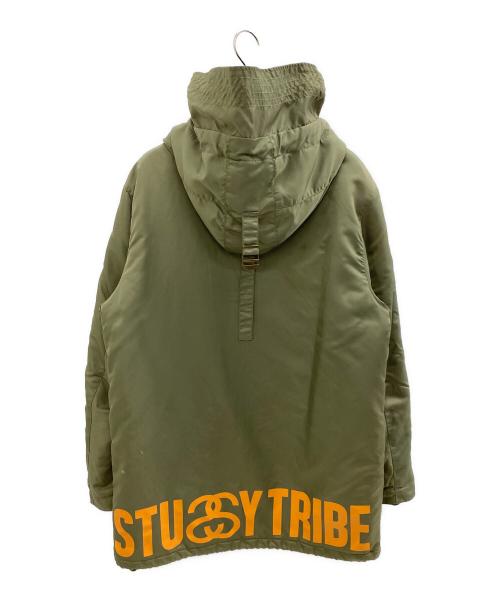 stussy（ステューシー）stussy (ステューシー) RAT PATROLモッズコート カーキ サイズ:Sの古着・服飾アイテム