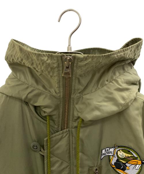 stussy（ステューシー）stussy (ステューシー) RAT PATROLモッズコート カーキ サイズ:Sの古着・服飾アイテム