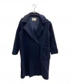 PUBLIC TOKYOパブリックトウキョウ）の古着「チェスターコート」｜ネイビー