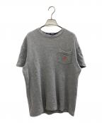 POLO RALPH LAUREN×PALACEポロ・ラルフローレン×パレス）の古着「半袖カットソー」｜グレー