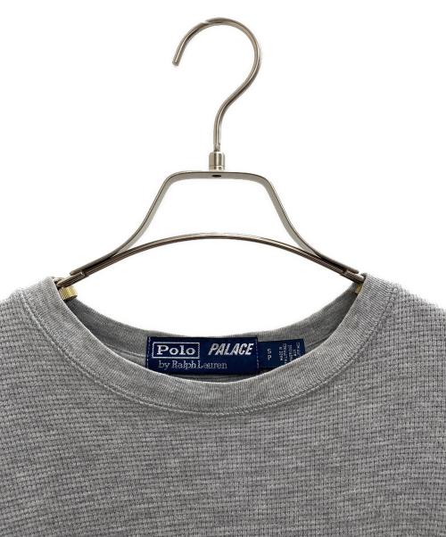 POLO RALPH LAUREN（ポロ・ラルフローレン）POLO RALPH LAUREN (ポロ・ラルフローレン) PALACE (パレス) 半袖カットソー グレー サイズ:Sの古着・服飾アイテム