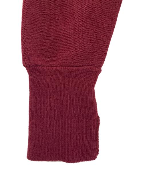 ARROW（アロー）ARROW (アロー) 薄手カーディガン レッド サイズ:XLの古着・服飾アイテム