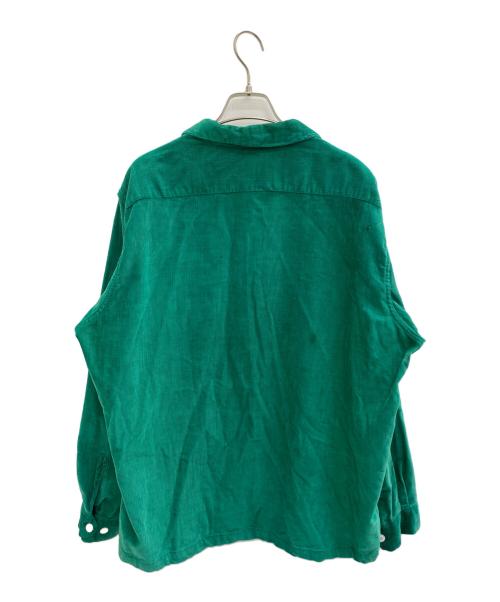Brewster（ブリュスター）Brewster (ブリュスター) 長袖シャツ グリーン サイズ:Lの古着・服飾アイテム