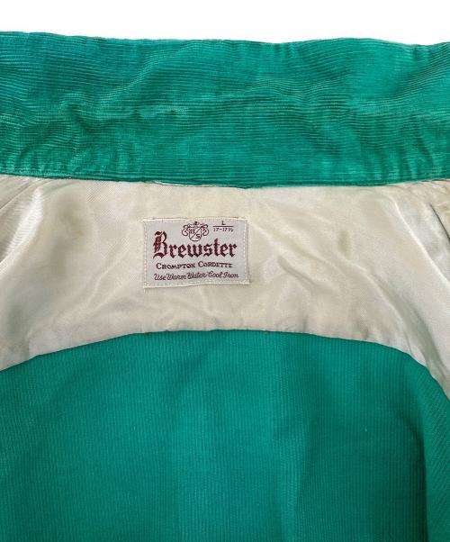 Brewster（ブリュスター）Brewster (ブリュスター) 長袖シャツ グリーン サイズ:Lの古着・服飾アイテム
