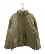 LEVI'Sリーバイス）の古着「BRIGGS ショートパファージャケット」｜カーキ