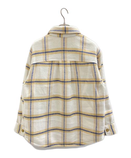 LEVI'S（リーバイス）LEVI'S (リーバイス) CPOジャケット アイボリー×ブル サイズ:M 未使用品の古着・服飾アイテム
