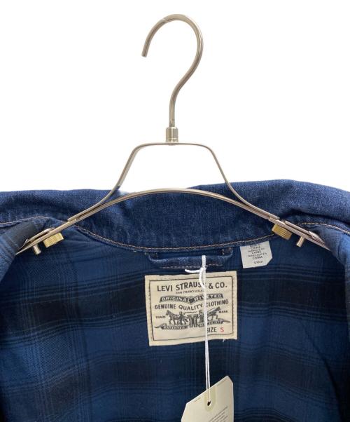 LEVI'S（リーバイス）LEVI'S (リーバイス) デニムジャケット インディゴ サイズ:S 未使用品の古着・服飾アイテム