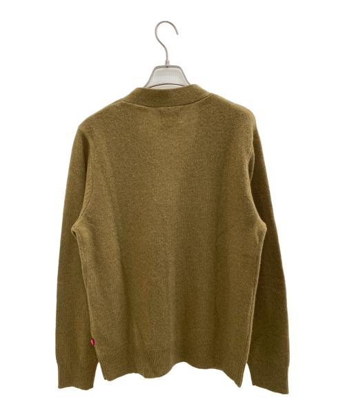 LEVI'S（リーバイス）LEVI'S (リーバイス) 厚手カーディガン ブラウン サイズ:S 未使用品の古着・服飾アイテム