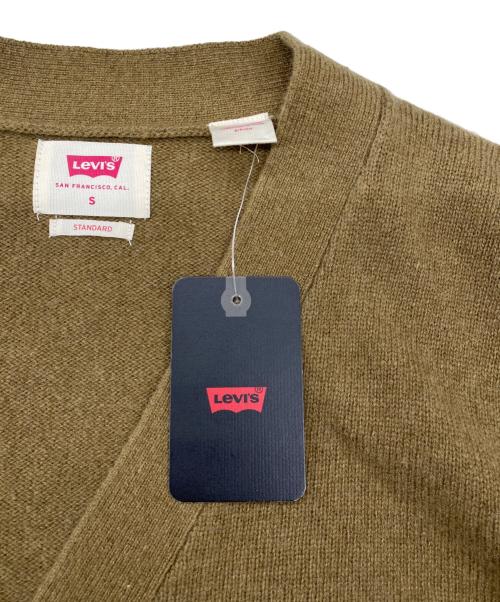 LEVI'S（リーバイス）LEVI'S (リーバイス) 厚手カーディガン ブラウン サイズ:S 未使用品の古着・服飾アイテム