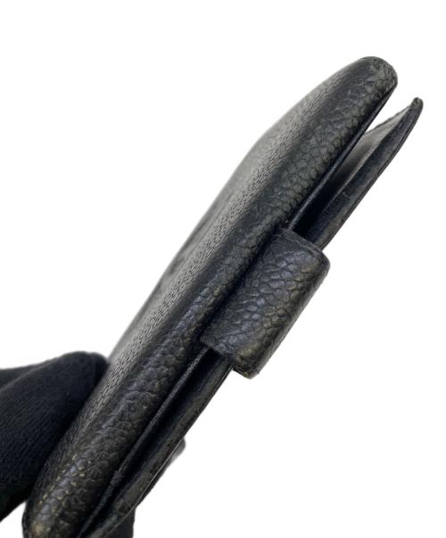 CHANEL（シャネル）CHANEL (シャネル) 2つ折り財布 ブラックの古着・服飾アイテム