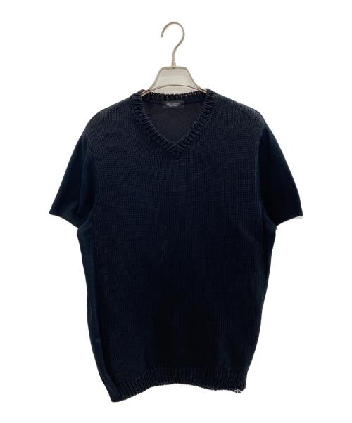 NEIL BARRETT（ニールバレット）NEIL BARRETT (ニールバレット) 半袖ニット ブラック サイズ:Freeの古着・服飾アイテム