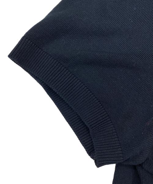 NEIL BARRETT（ニールバレット）NEIL BARRETT (ニールバレット) 半袖ニット ブラック サイズ:Freeの古着・服飾アイテム