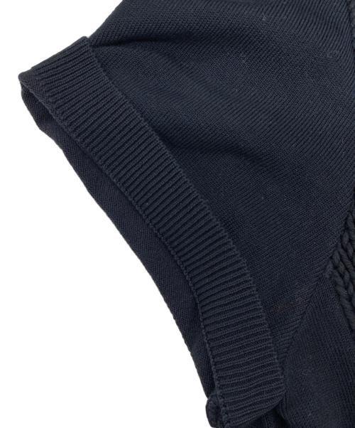 NEIL BARRETT（ニールバレット）NEIL BARRETT (ニールバレット) 半袖ニット ブラック サイズ:Freeの古着・服飾アイテム