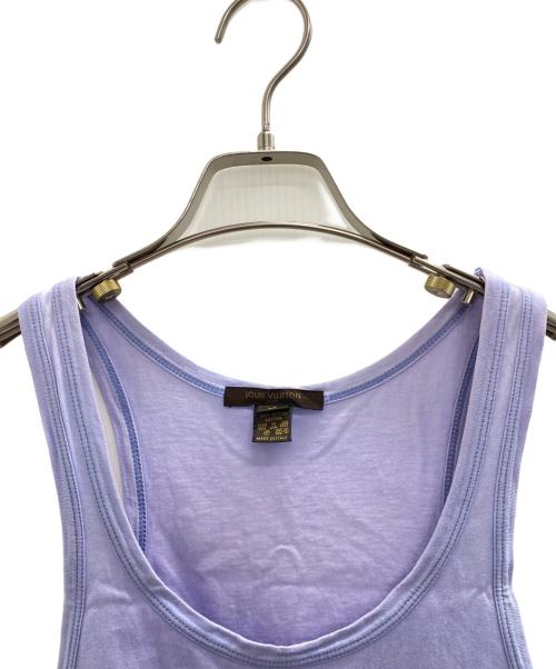 LOUIS VUITTON（ルイ ヴィトン）LOUIS VUITTON (ルイ ヴィトン) タンクトップ ラベンダー サイズ:Mの古着・服飾アイテム
