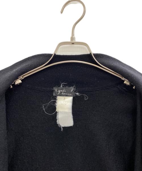 agnes b homme（アニエスベーオム）agnes b homme (アニエスベーオム) 厚手ニット ブラック サイズ:3の古着・服飾アイテム