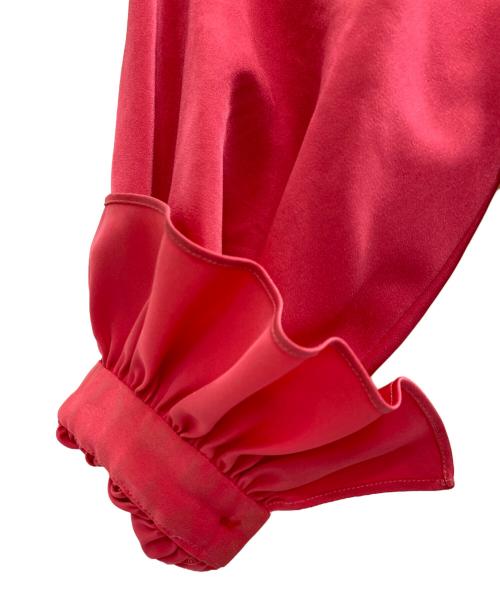 Yves Saint Laurent（イヴサンローラン）Yves Saint Laurent (イヴサンローラン) 長袖ブラウス ショッキングピンク サイズ:Mの古着・服飾アイテム