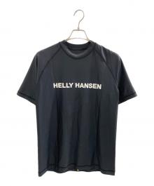 HELLY HANSEN（ヘリーハンセン）の古着「S/S ラッシュガード」｜ブラック
