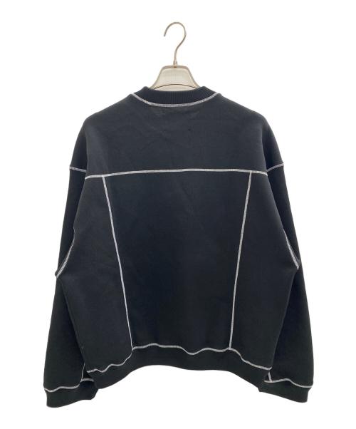 MAISON SPECIAL（メゾンスペシャル）MAISON SPECIAL (メゾンスペシャル) 薄手ニット ブラック サイズ:02の古着・服飾アイテム