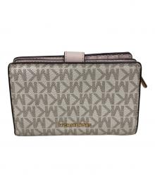 MICHAEL KORS（マイケル・コース）の古着「2つ折り財布」｜ピンク