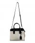 Kate Spade (ケイトスペード) 2WAYバッグ ホワイト×ブラック×ピンク：8000円