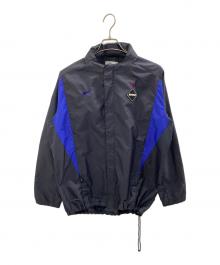 NIKE×F.C.R.B.（ナイキ×エフシーレアルブリストル）の古着「トラックジャケット」｜ブラック×ブルー