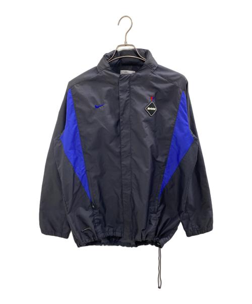NIKE（ナイキ）NIKE (ナイキ) F.C.R.B. (エフシーレアルブリストル) トラックジャケット ブラック×ブルー サイズ:Sの古着・服飾アイテム