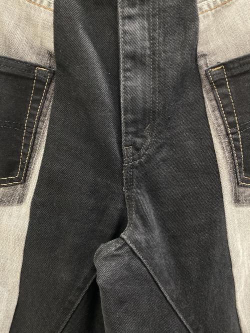 LIAM HODGES（リアムホッジス）LIAM HODGES (リアムホッジス) デニムパンツ ブラック×グレー サイズ:W30の古着・服飾アイテム