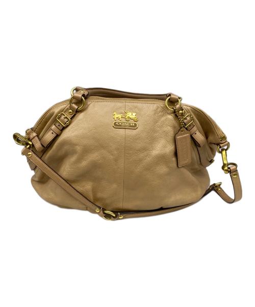 COACH（コーチ）COACH (コーチ) 2WAYバッグ ベージュの古着・服飾アイテム