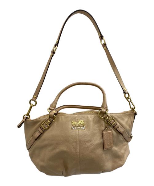 COACH（コーチ）COACH (コーチ) 2WAYバッグ ベージュの古着・服飾アイテム