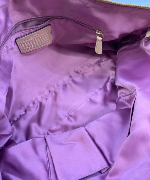 COACH（コーチ）COACH (コーチ) 2WAYバッグ ベージュの古着・服飾アイテム