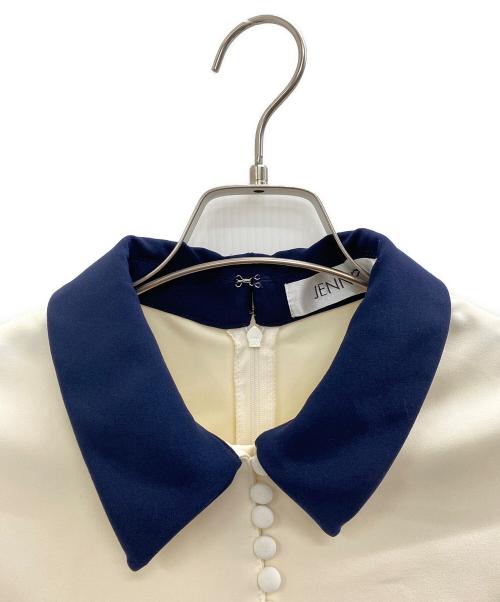 JENNE（ジェンヌ）JENNE (ジェンヌ) 長袖カットソー アイボリー サイズ:Sの古着・服飾アイテム