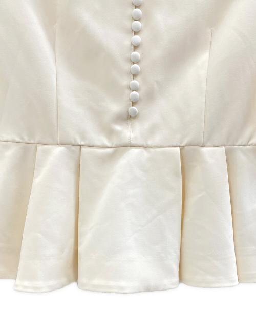 JENNE（ジェンヌ）JENNE (ジェンヌ) 長袖カットソー アイボリー サイズ:Sの古着・服飾アイテム