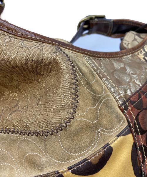 COACH（コーチ）COACH (コーチ) ショルダーバッグ ブラウンの古着・服飾アイテム