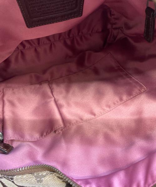 COACH（コーチ）COACH (コーチ) ショルダーバッグ ブラウンの古着・服飾アイテム