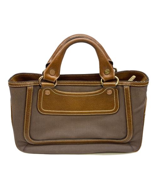 CELINE（セリーヌ）CELINE (セリーヌ) ハンドバッグ ブラウンの古着・服飾アイテム