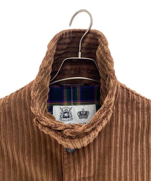 hollingworth country outfitters（ホリングワークスカントリーアウトフィッターズ）hollingworth country outfitters (ホリングワークスカントリーアウトフィッターズ) バーミンガムジャケット ブラウン サイズ:40の古着・服飾アイテム