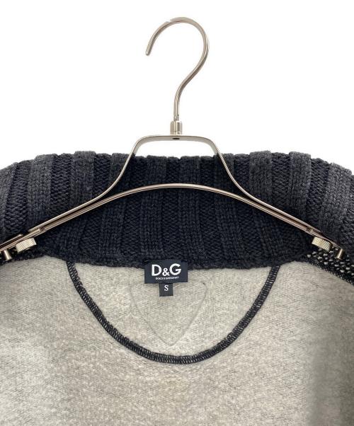 DOLCE & GABBANA（ドルチェ＆ガッバーナ）DOLCE & GABBANA (ドルチェ＆ガッバーナ) 厚手ニット グレー サイズ:Sの古着・服飾アイテム