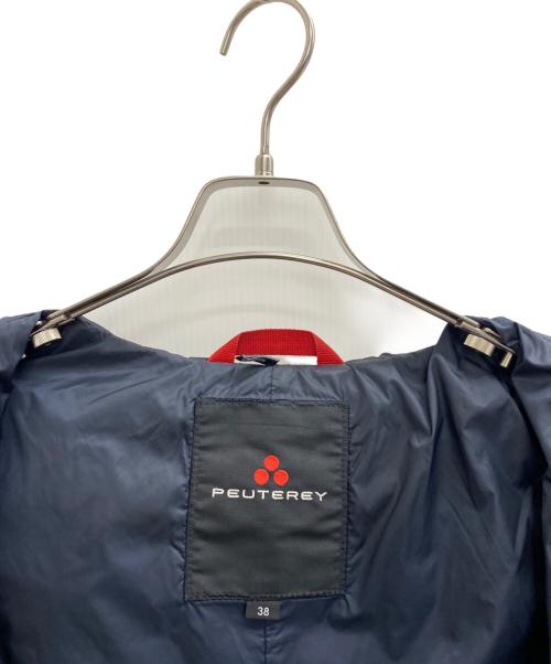 PEUTEREY（ピューテリー）PEUTEREY (ピューテリー) ダウンコート ネイビー サイズ:38の古着・服飾アイテム