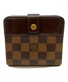 LOUIS VUITTON（ルイ ヴィトン）の古着「コンパクトジップ」｜ブラウン