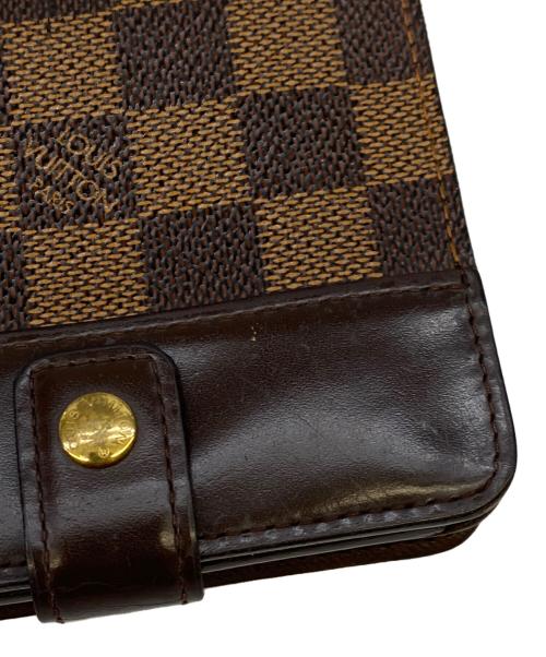 LOUIS VUITTON（ルイ ヴィトン）LOUIS VUITTON (ルイ ヴィトン) コンパクトジップ ブラウンの古着・服飾アイテム