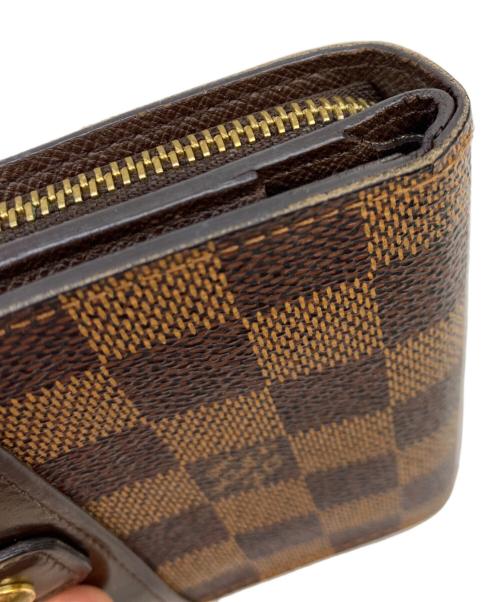 LOUIS VUITTON（ルイ ヴィトン）LOUIS VUITTON (ルイ ヴィトン) コンパクトジップ ブラウンの古着・服飾アイテム