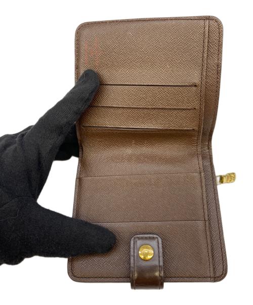 LOUIS VUITTON（ルイ ヴィトン）LOUIS VUITTON (ルイ ヴィトン) コンパクトジップ ブラウンの古着・服飾アイテム