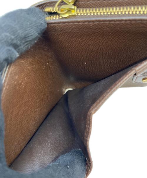 LOUIS VUITTON（ルイ ヴィトン）LOUIS VUITTON (ルイ ヴィトン) コンパクトジップ ブラウンの古着・服飾アイテム