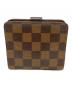 LOUIS VUITTON (ルイ ヴィトン) コンパクトジップ ブラウン：18000円
