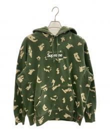 SUPREME（シュプリーム）の古着「21FW Box Logo Hooded Sweatshirt "Olive Russian Camo"」｜カーキ