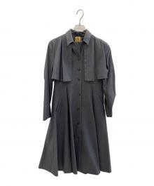 Tnewties（トゥエンティーズ）の古着「インバネスコートドレス-Gray」｜グレー